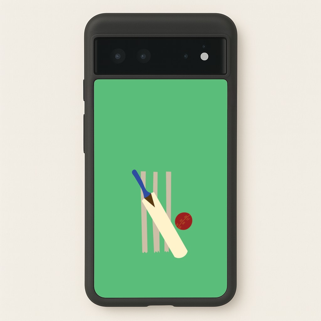 Wickets - Cricket - Cricket Phone Case for Google Pixel 6
