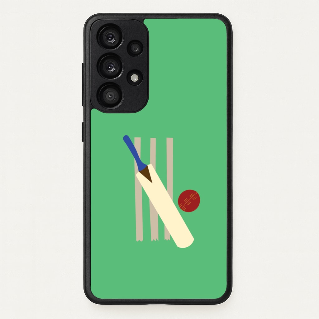 Wickets - Cricket - Cricket Phone Case for Galaxy A53