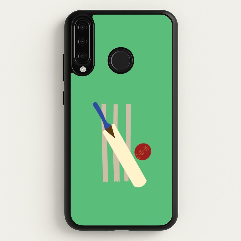 Wickets - Cricket - Cricket Phone Case for Huawei P30 Lite