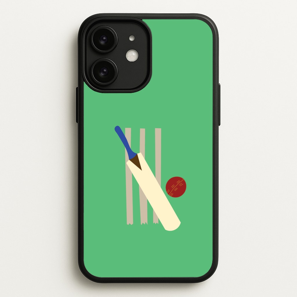 Wickets - Cricket - Cricket Phone Case for iPhone 11