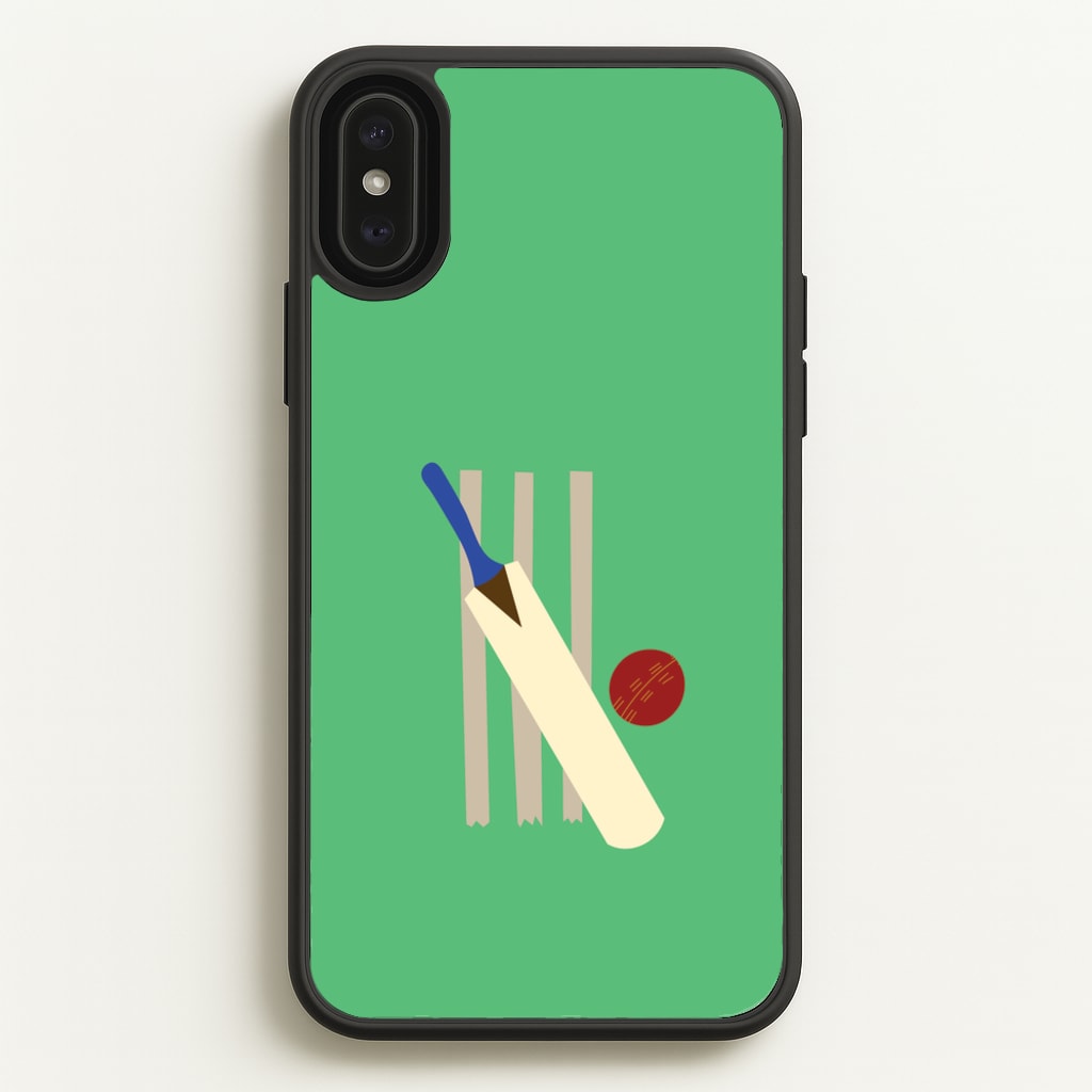 Wickets - Cricket - Cricket Phone Case for iPhone XS Max