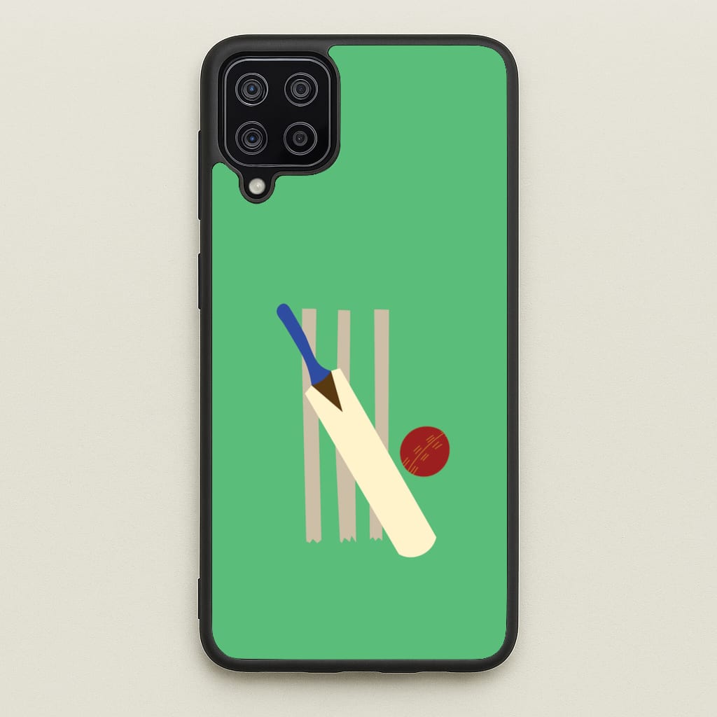 Wickets - Cricket - Cricket Phone Case for Galaxy A12