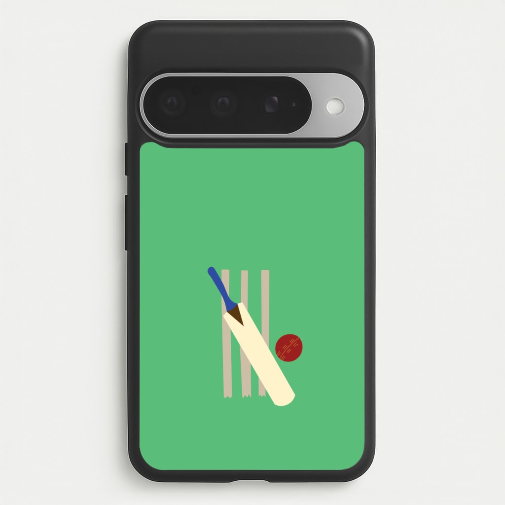 Wickets - Cricket Phone Case for Google Pixel 10 Pro XL