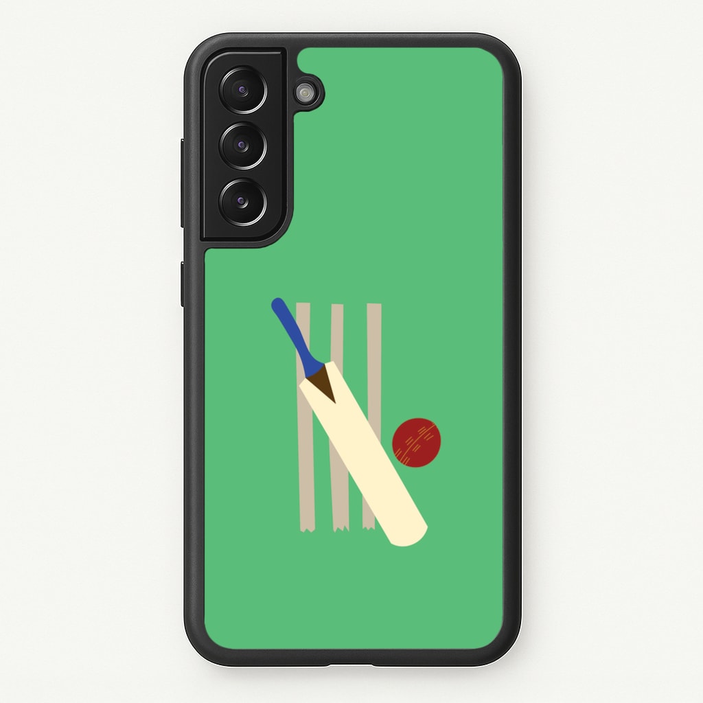 Wickets - Cricket - Cricket Phone Case for Galaxy S21FE