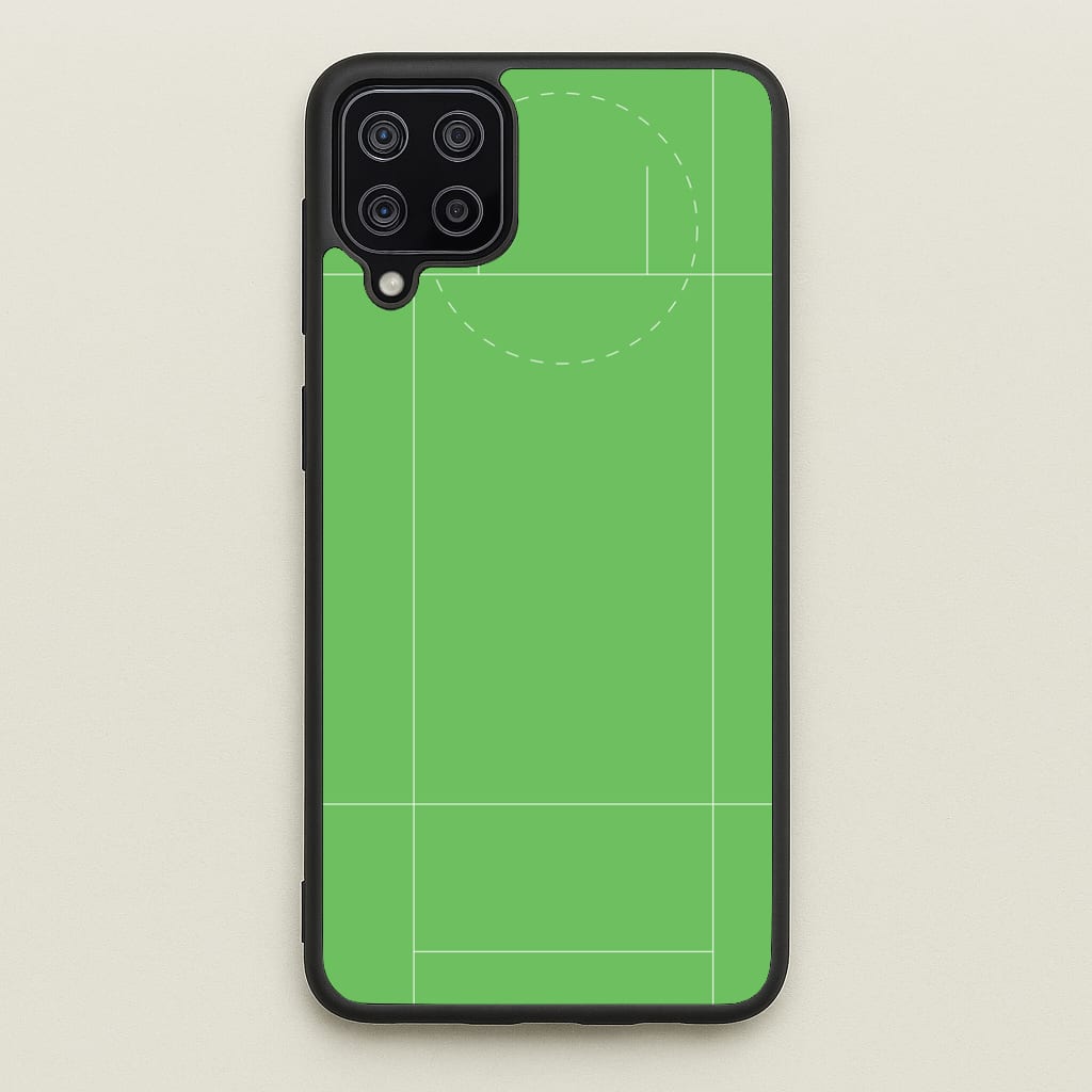 The Pitch - Cricket - Cricket Phone Case for Galaxy A12
