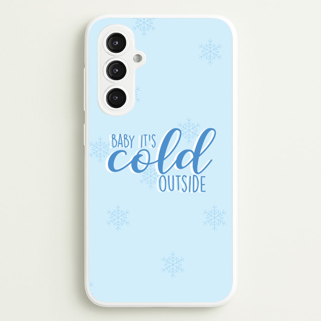 Baby It's Cold Outside - Christmas Songs - Christmas Songs Phone Case for Galaxy S23FE