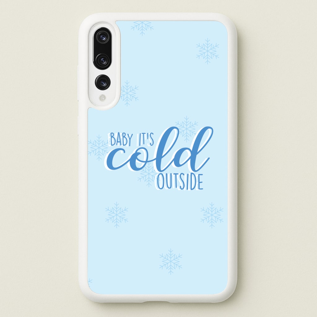 Baby It's Cold Outside - Christmas Songs - Christmas Songs Phone Case for Huawei P20 Pro