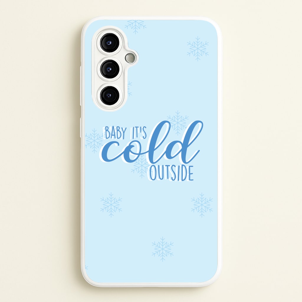 Baby It's Cold Outside - Christmas Songs - Christmas Songs Phone Case for Galaxy A54