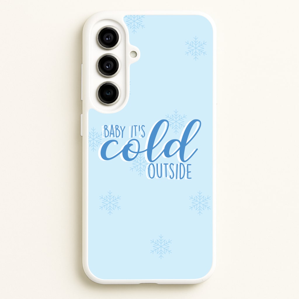 Baby It's Cold Outside - Christmas Songs - Christmas Songs Phone Case for Galaxy A56