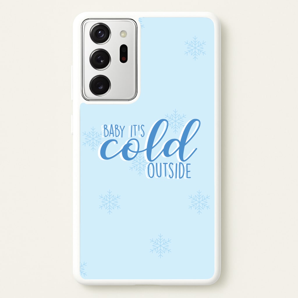 Baby It's Cold Outside - Christmas Songs - Christmas Songs Phone Case for Galaxy Note 20 Ultra