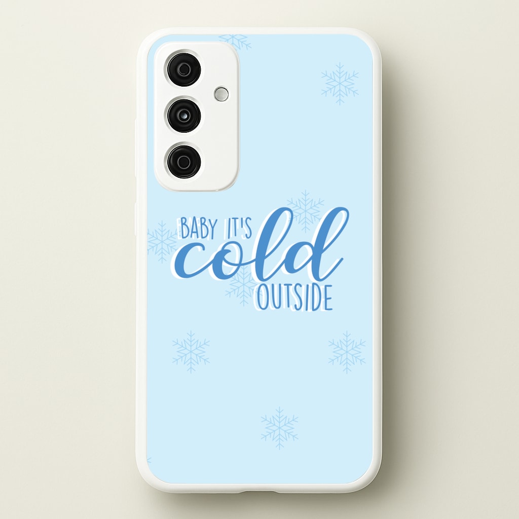 Baby It's Cold Outside - Christmas Songs - Christmas Songs Phone Case for Galaxy A35