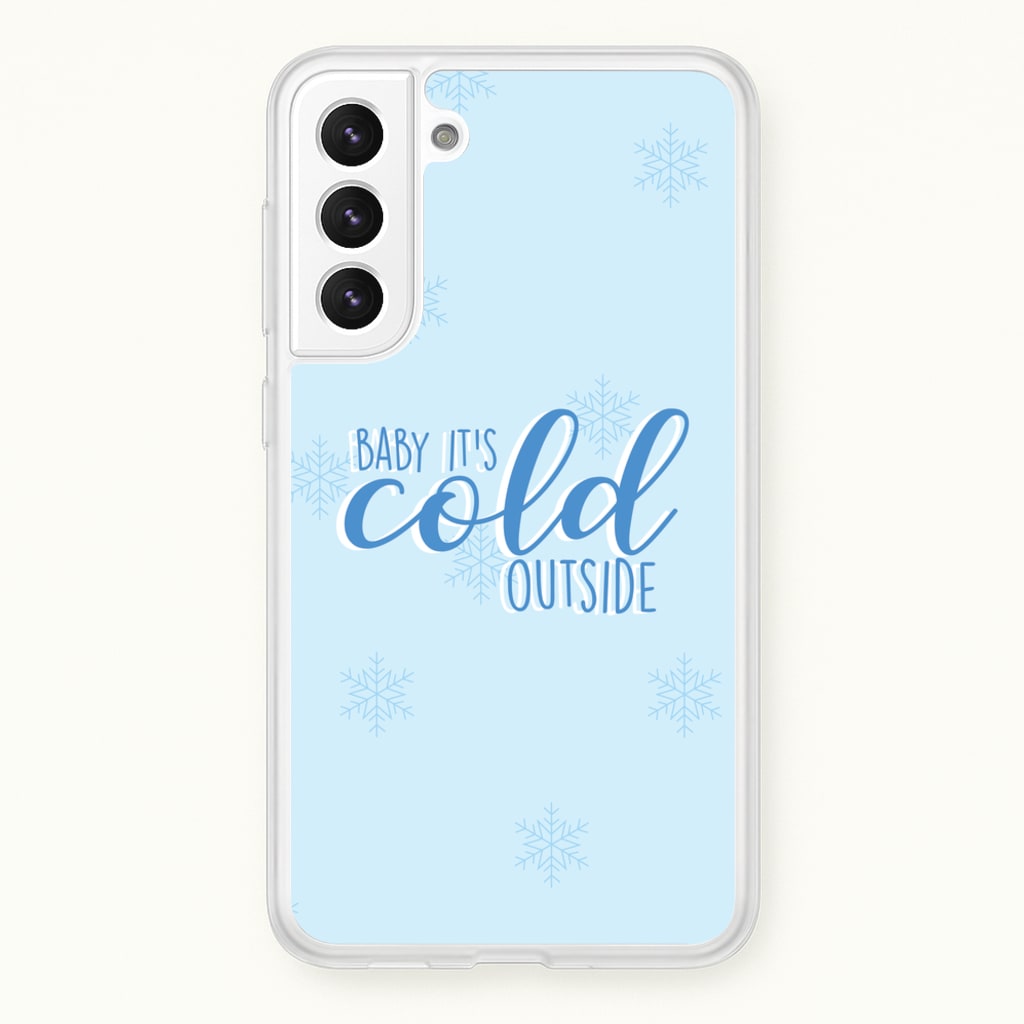 Baby It's Cold Outside - Christmas Songs - Christmas Songs Phone Case for Galaxy S22 Plus