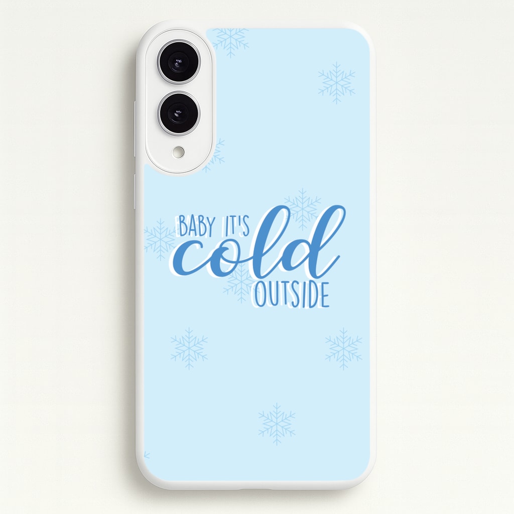 Baby It's Cold Outside - Christmas Songs - Christmas Songs Phone Case for Galaxy S25 Edge