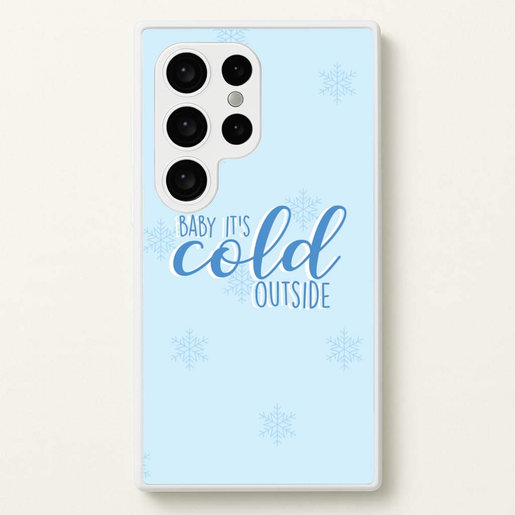Baby It's Cold Outside - Christmas Songs - Christmas Songs Phone Case for Galaxy S24 Ultra