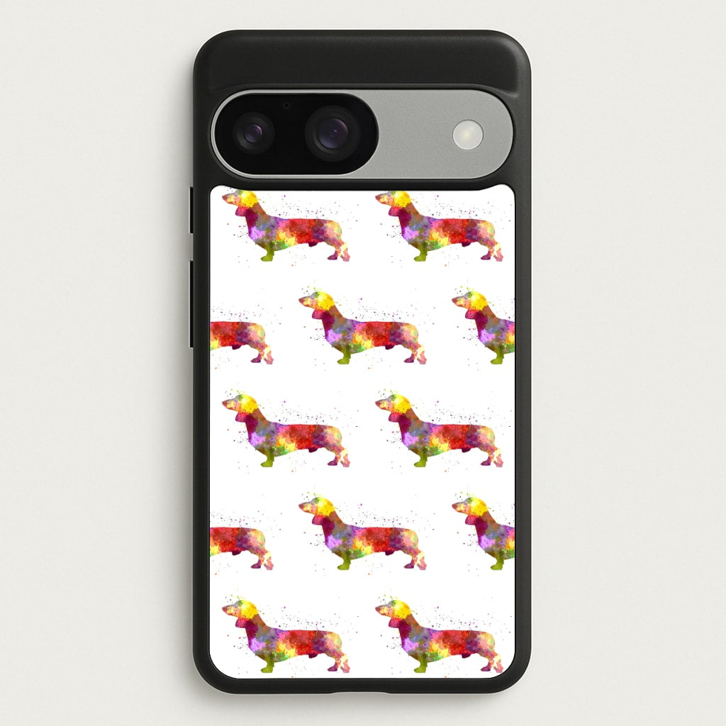 Watercolour Dachshund - Phone Case for Google Pixel 9 / 9 Pro