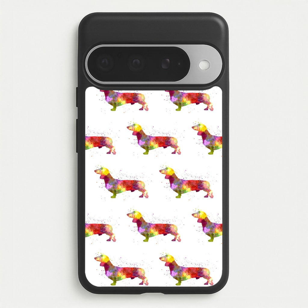 Watercolour Dachshund Phone Case for Google Pixel 10 Pro XL