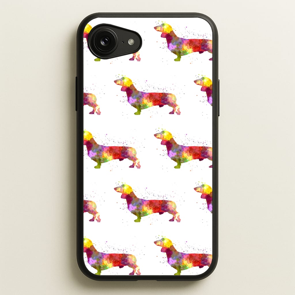 Watercolour Dachshund - Phone Case for iPhone 16e