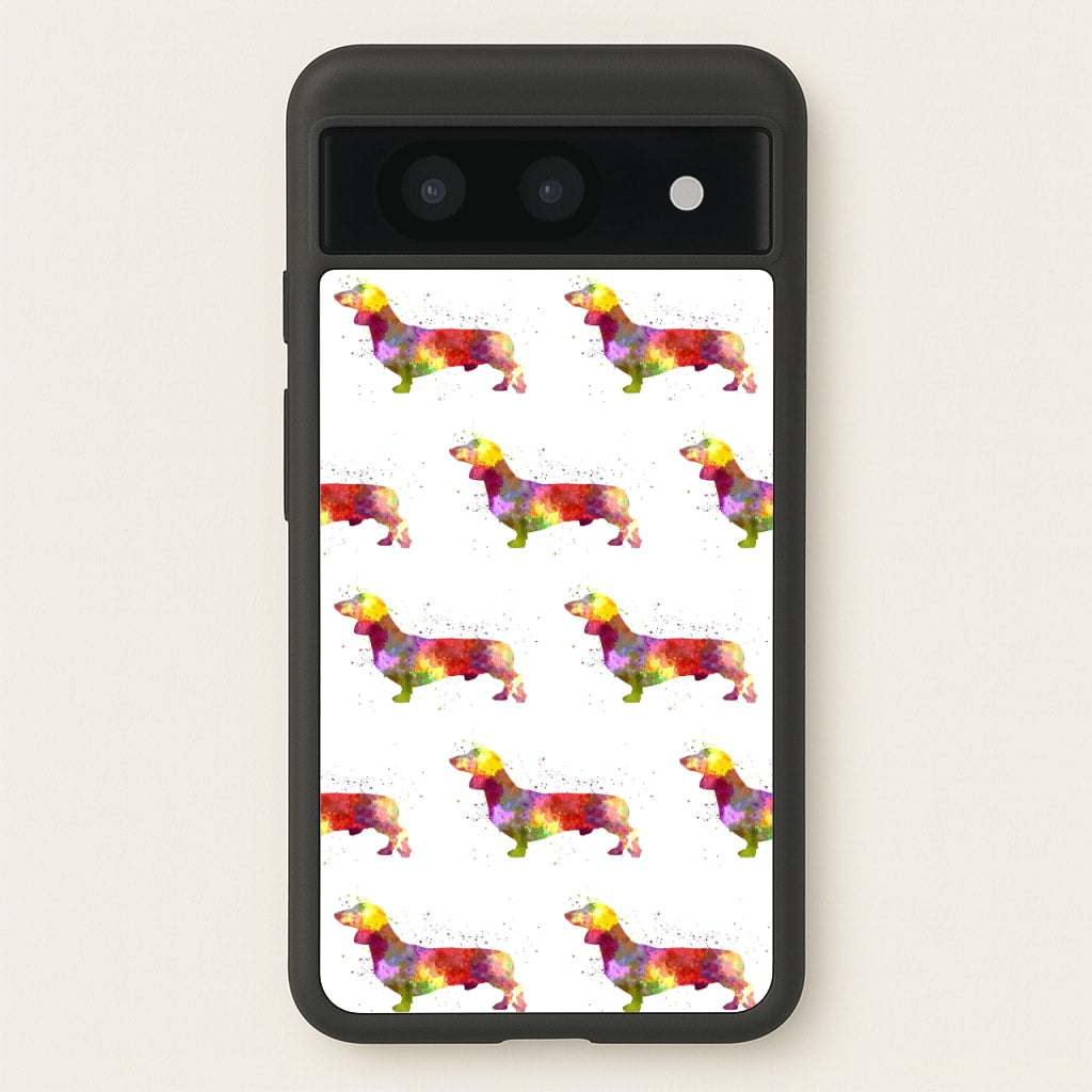 Watercolour Dachshund - Phone Case for Google Pixel 8a