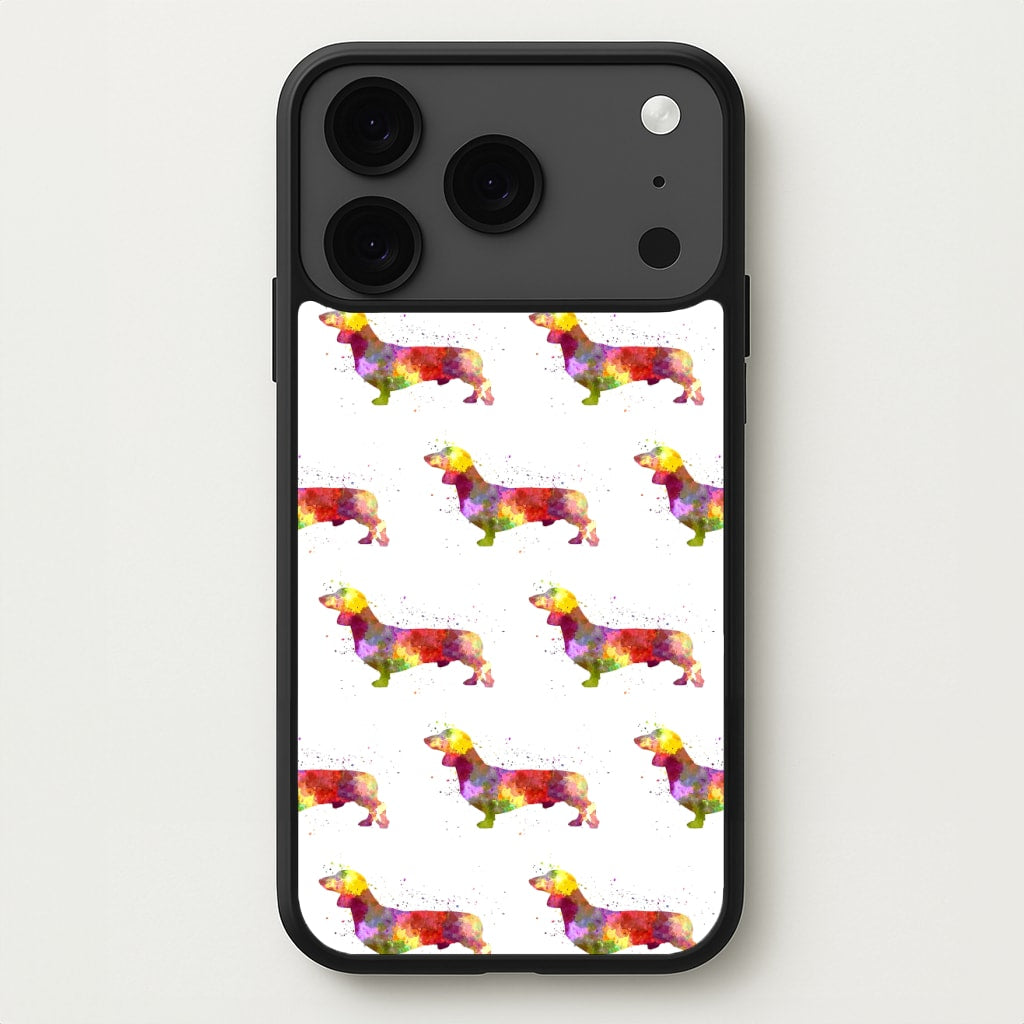 Watercolour Dachshund Phone Case for iPhone 17 Pro Max