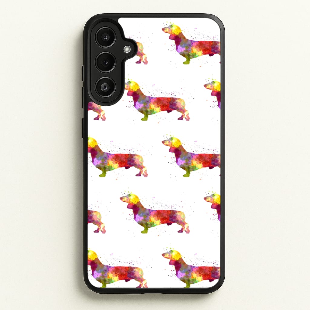 Watercolour Dachshund - Phone Case for Galaxy A36