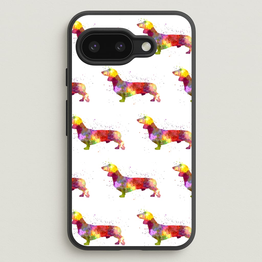 Watercolour Dachshund - Phone Case for Google Pixel 9a
