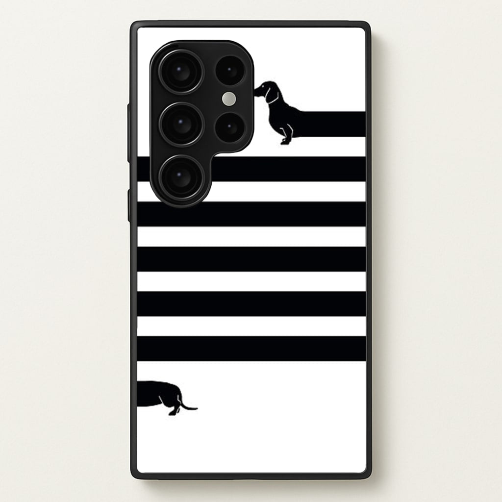 Dachshund Wrapped - Phone Case for Galaxy S24 Ultra