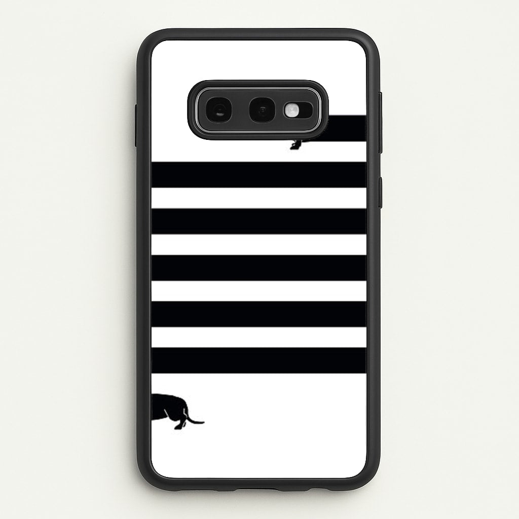 Dachshund Wrapped - Phone Case for Galaxy S10e