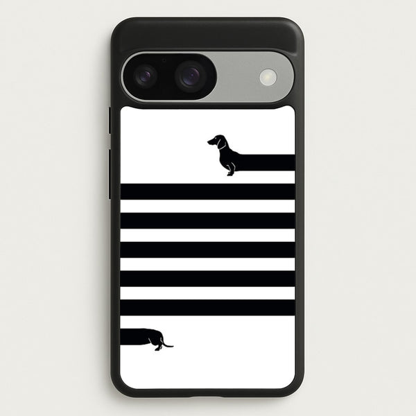 Dachshund Wrapped - Phone Case for Google Pixel 9 / 9 Pro