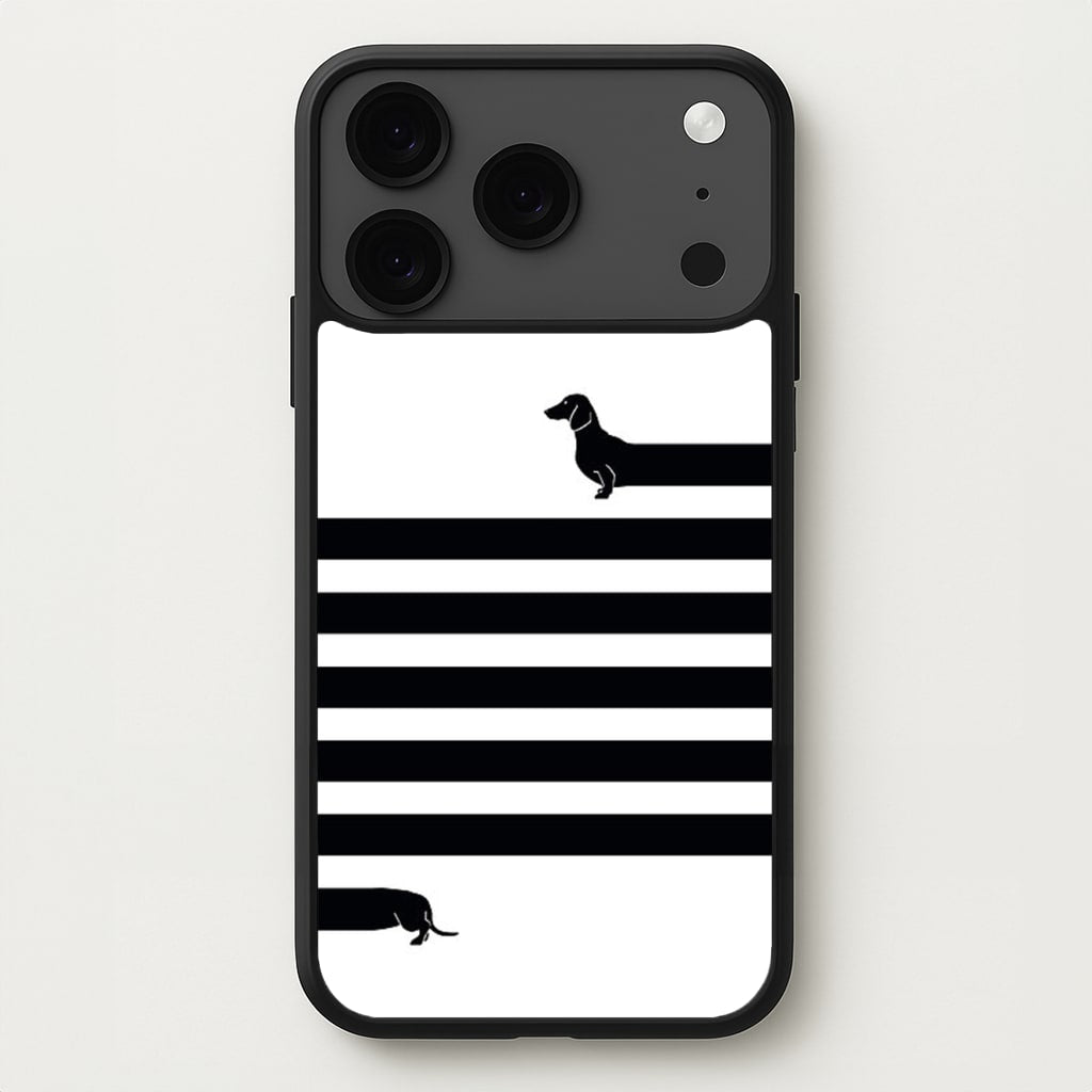 Dachshund Wrapped Phone Case for iPhone 17 Pro