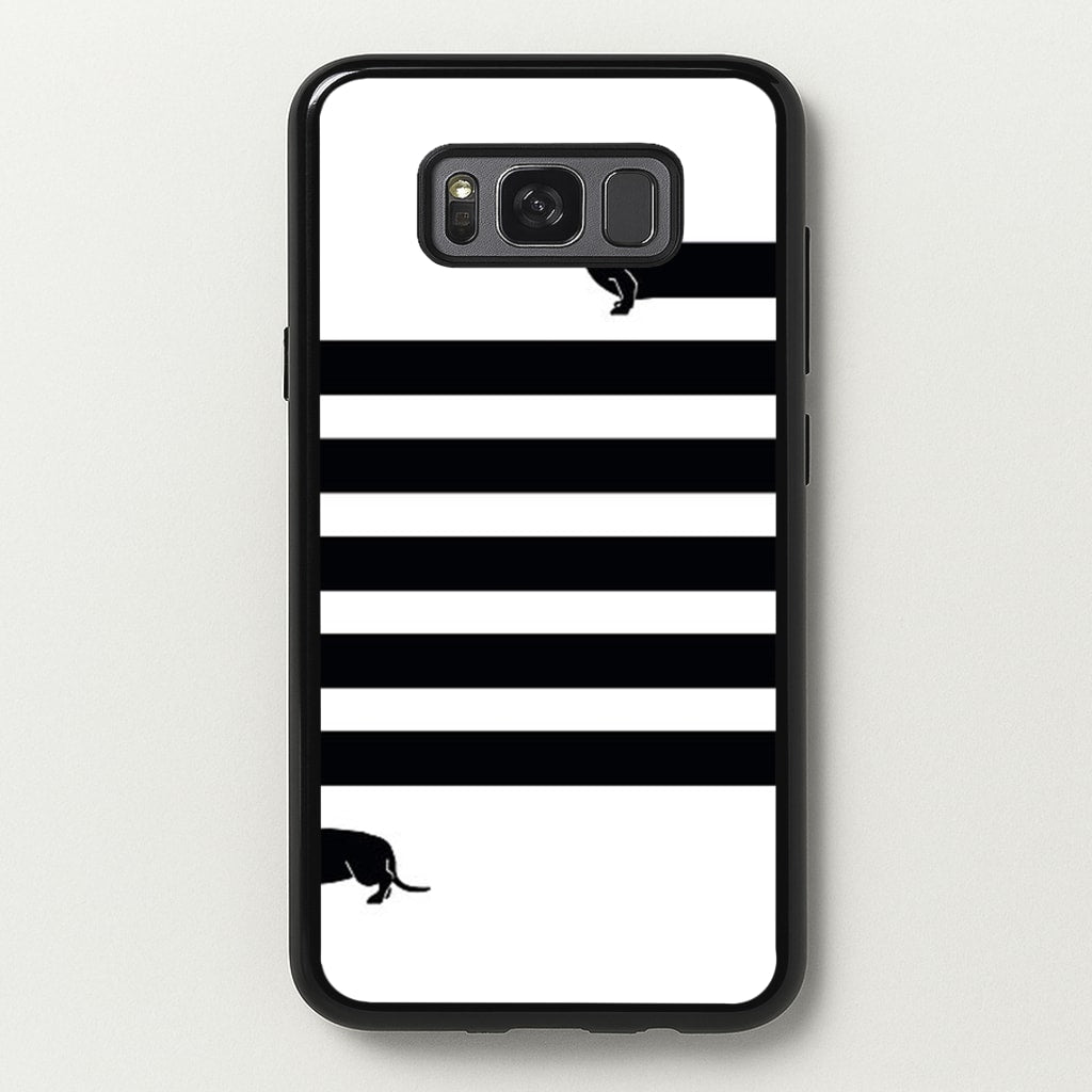 Dachshund Wrapped - Phone Case for Galaxy S8 Plus