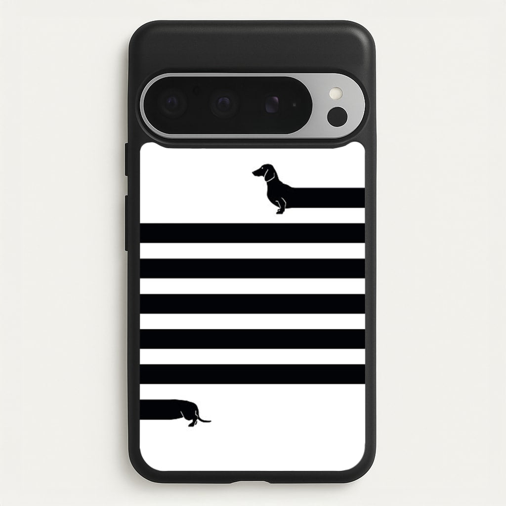 Dachshund Wrapped - Phone Case for Google Pixel 9 Pro XL