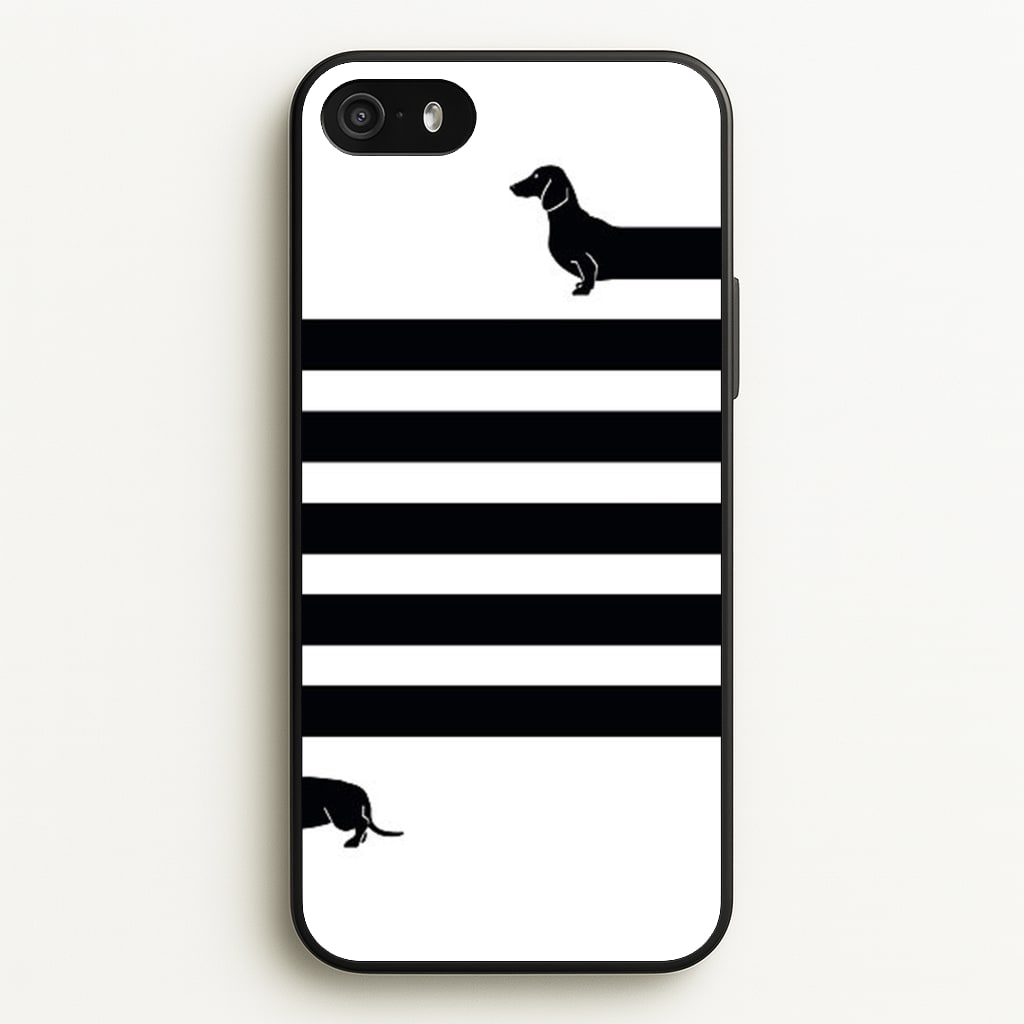 Dachshund Wrapped - Phone Case for iPhone 5 / 5s / SE 2016