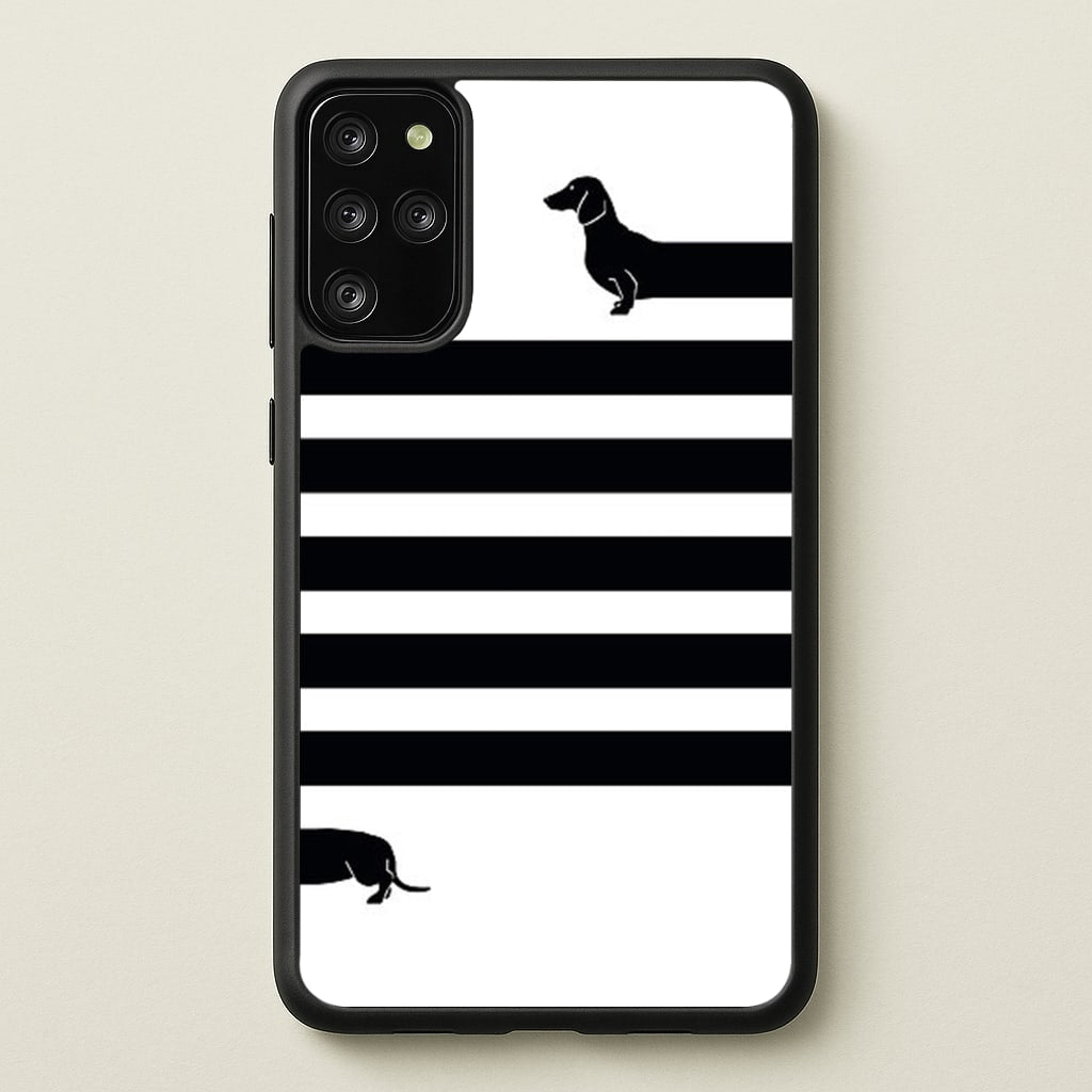 Dachshund Wrapped - Phone Case for Galaxy S20 Plus