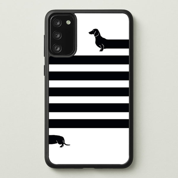 Dachshund Wrapped - Phone Case for Galaxy S20FE