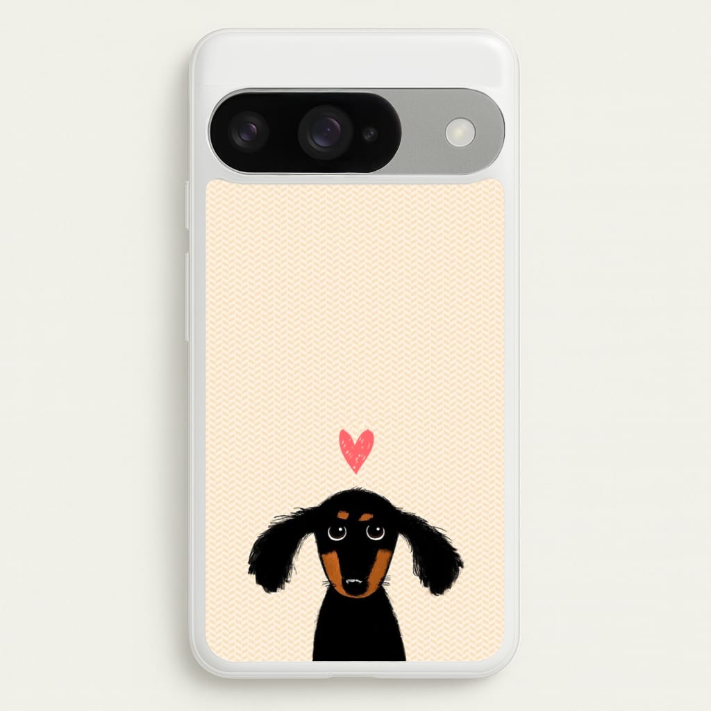Dachshund Puppy Love Phone Case for Google Pixel 10 / 10 Pro