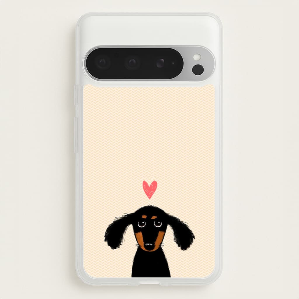Dachshund Puppy Love - Phone Case for Google Pixel 9 Pro XL