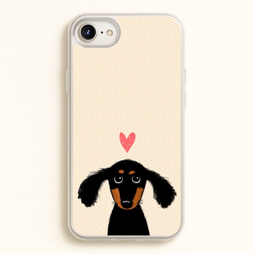 Dachshund Puppy Love - Phone Case for iPhone 6 / 7 / 8 / SE