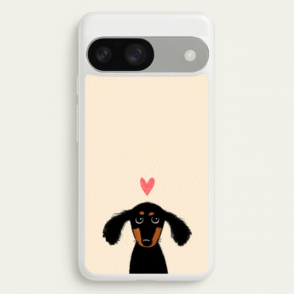 Dachshund Puppy Love - Phone Case for Google Pixel 9 / 9 Pro