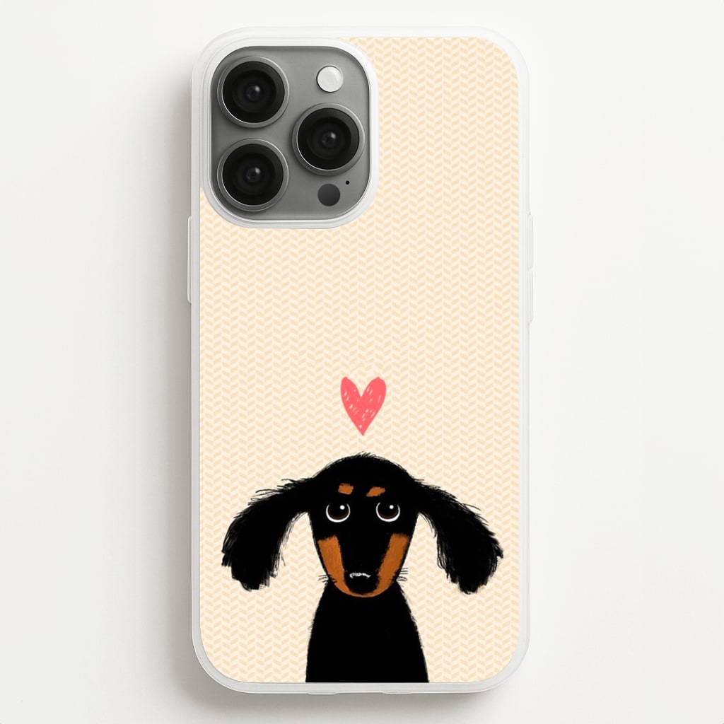 Dachshund Puppy Love - Phone Case for iPhone 13 Pro Max