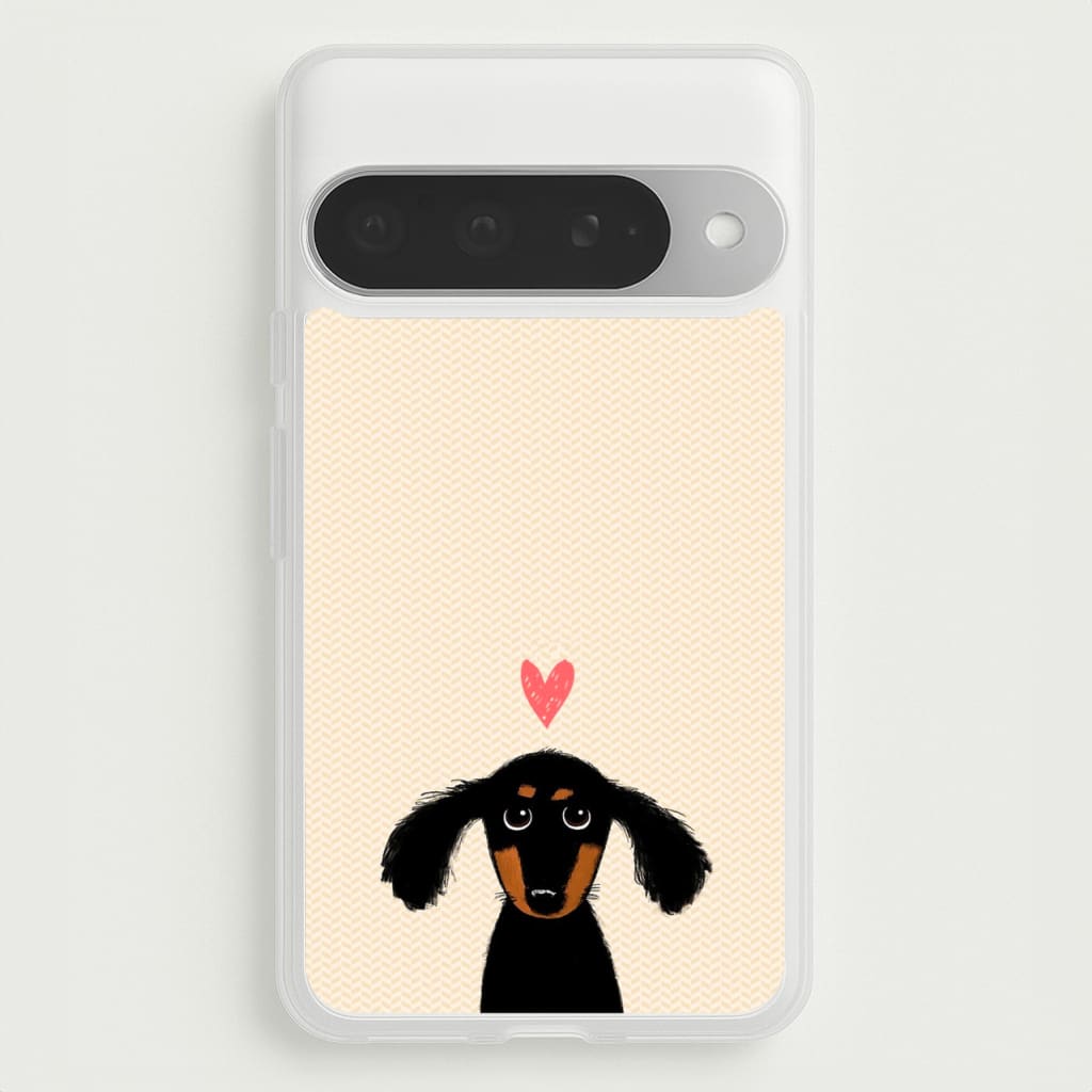 Dachshund Puppy Love Phone Case for Google Pixel 10 Pro XL