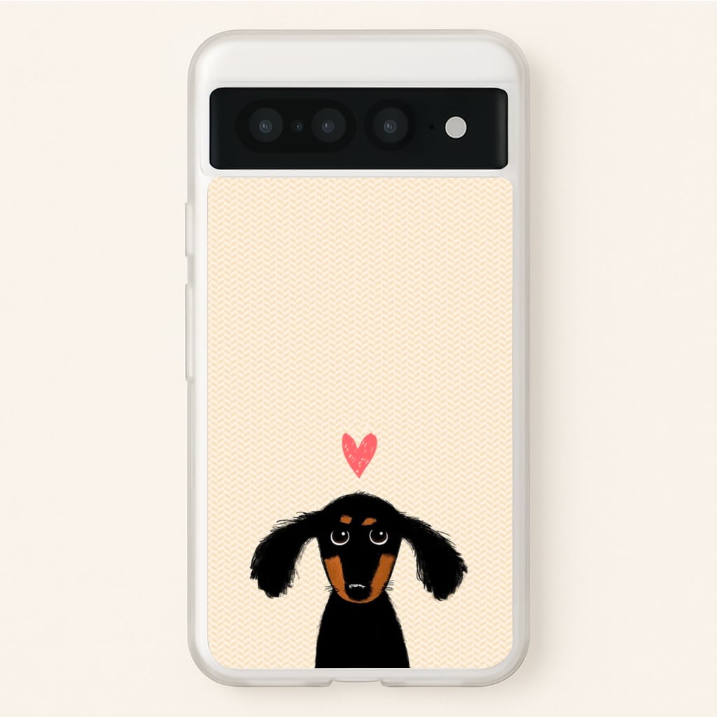 Dachshund Puppy Love - Phone Case for Google Pixel 7 Pro