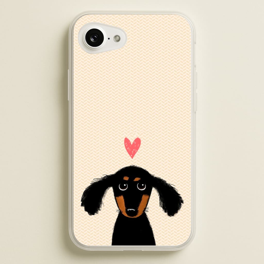Dachshund Puppy Love - Phone Case for iPhone 16e