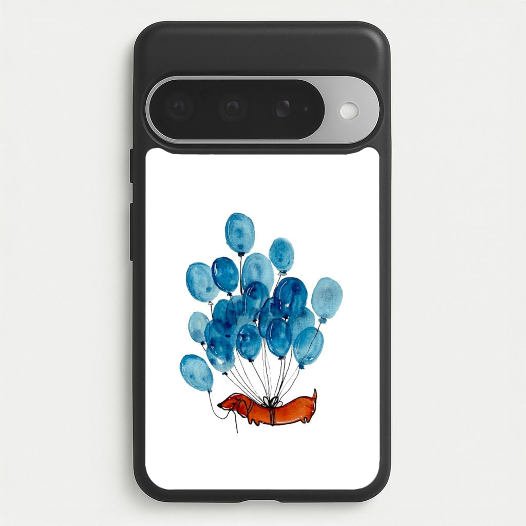 Dachshund And Balloons Phone Case for Google Pixel 10 Pro XL