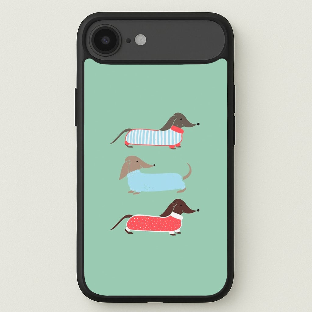 Sausage Dogs in Jumpers Phone Case for iPhone 17 Air