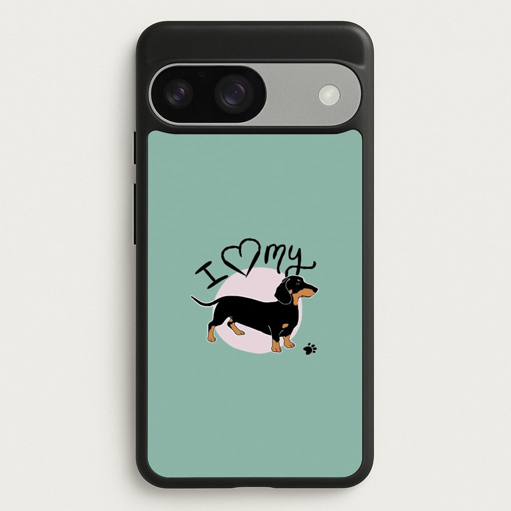 I Love My Dachshund - Phone Case for Google Pixel 9 / 9 Pro