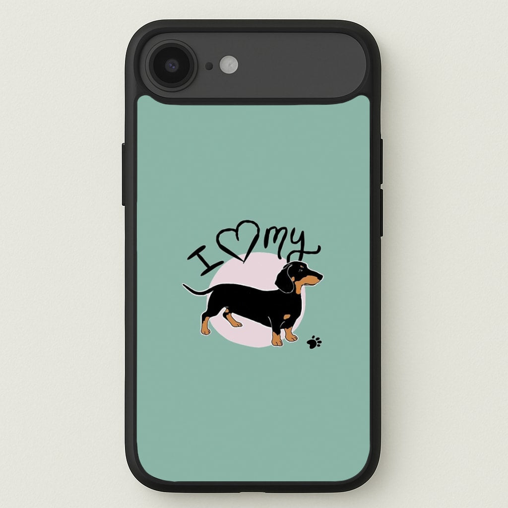 I Love My Dachshund Phone Case for iPhone 17 Air