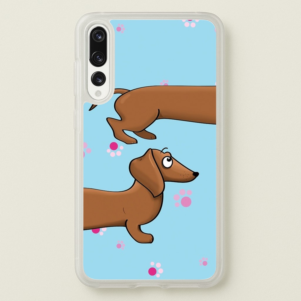 Dachshund 360 - Phone Case for Huawei P20 Pro