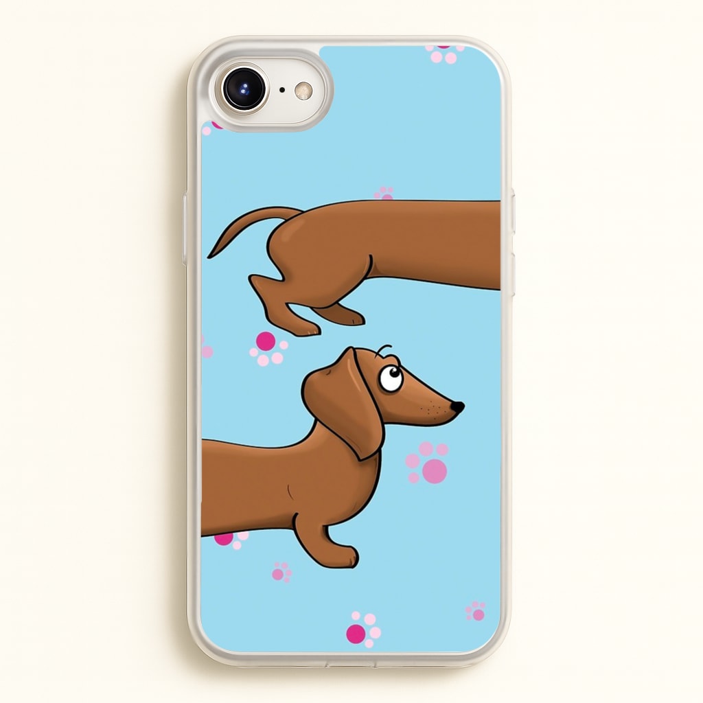 Dachshund 360 - Phone Case for iPhone 6 Plus / 7 Plus / 8 Plus