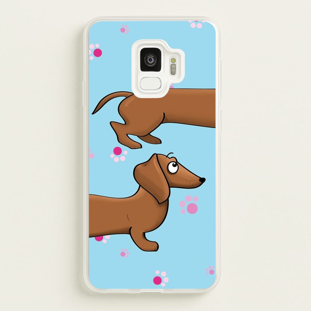 Dachshund 360 - Phone Case for Galaxy S9