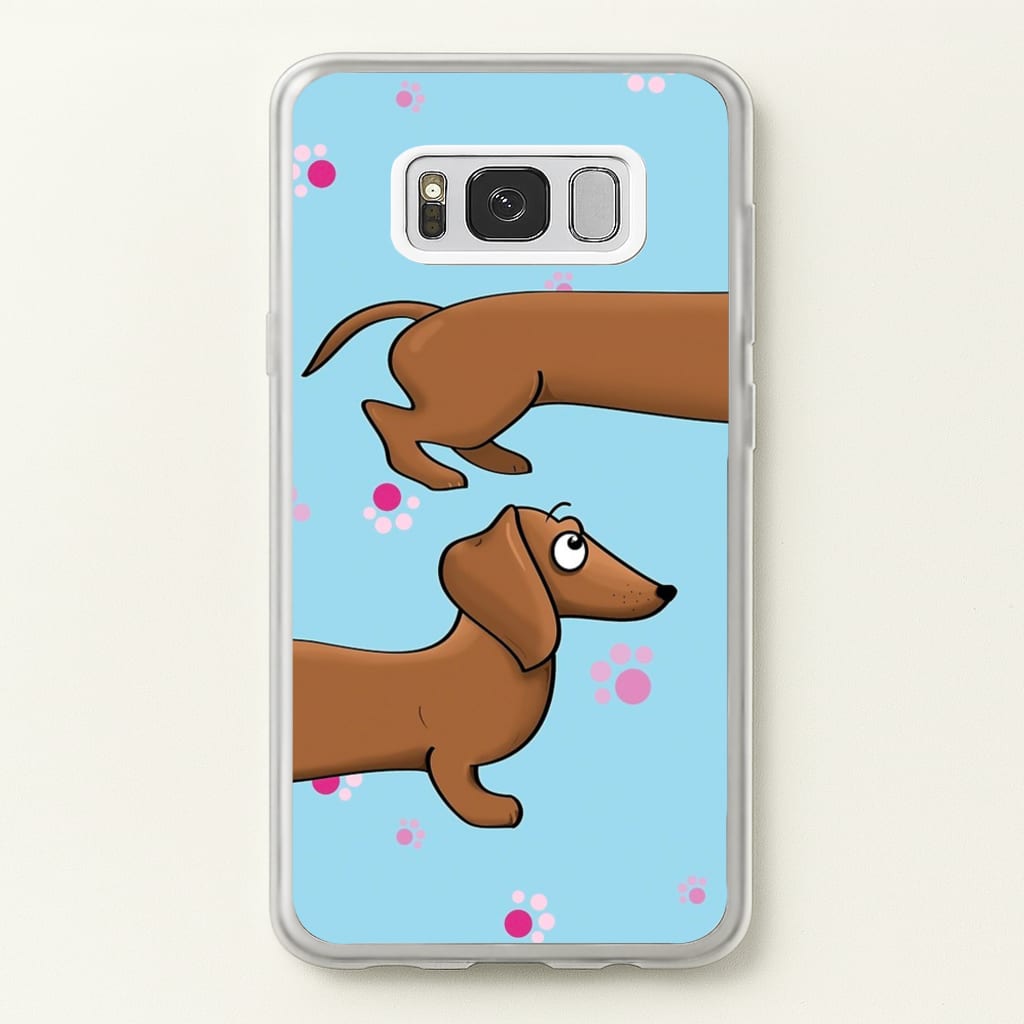 Dachshund 360 - Phone Case for Galaxy S8